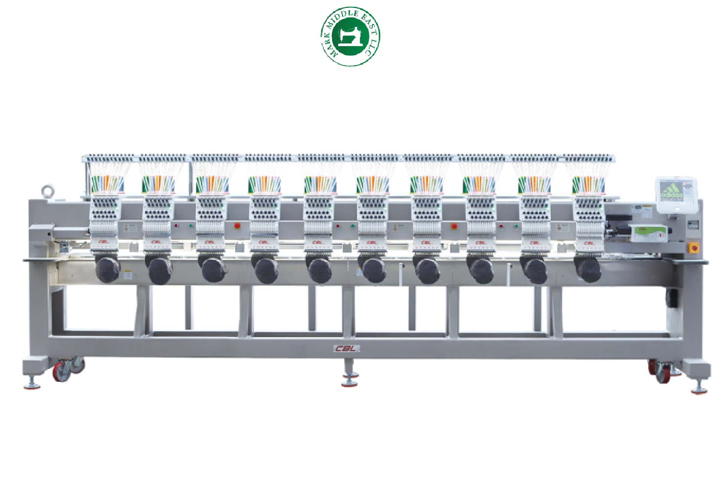Multihead Cbl Embroidery Machines Mark Middle East Llc