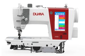 Intelligent Double Needle Lockstitch Sewing Machine
