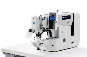 Automatic Lockstitch Bartacker Sewing Machine